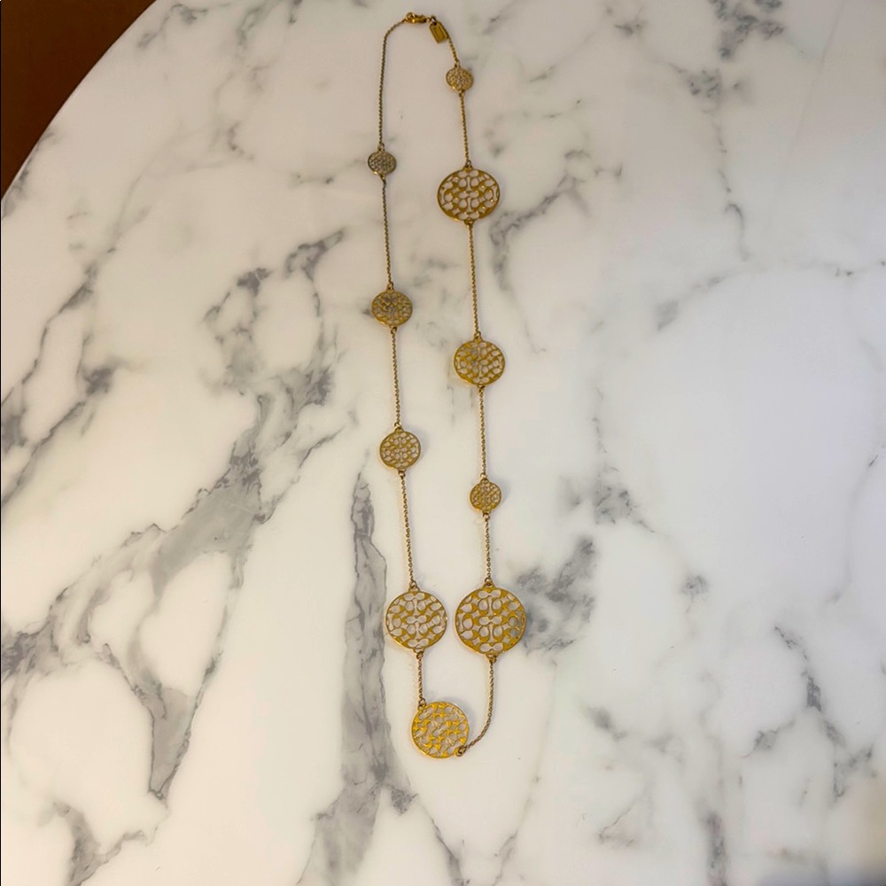 Coach Gold Necklace